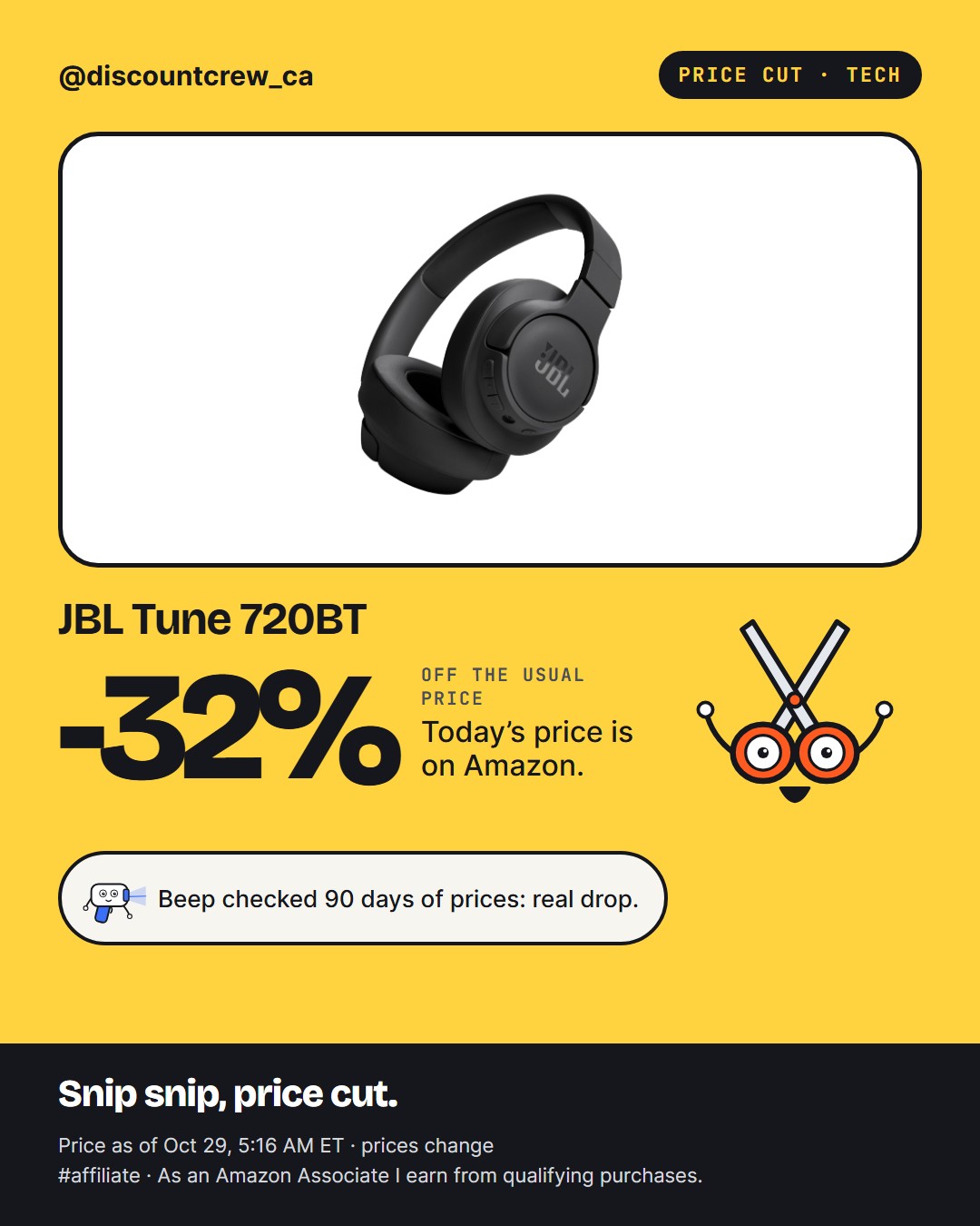 JBL Tune 720BT, -32%