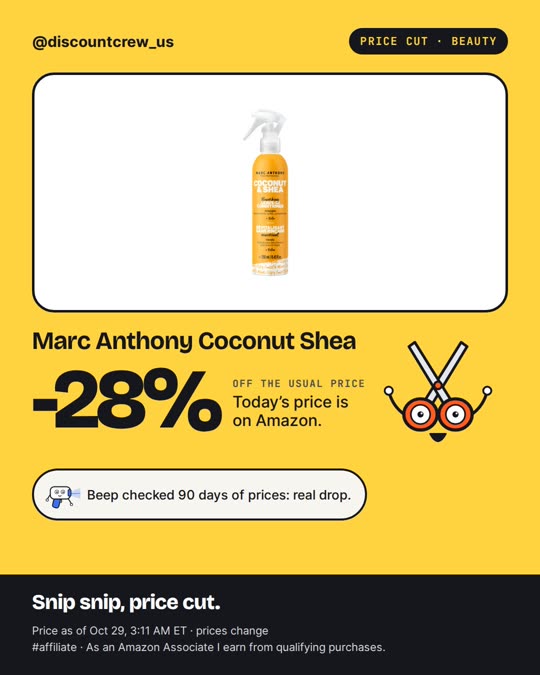 Marc Anthony Coconut Shea, -28%