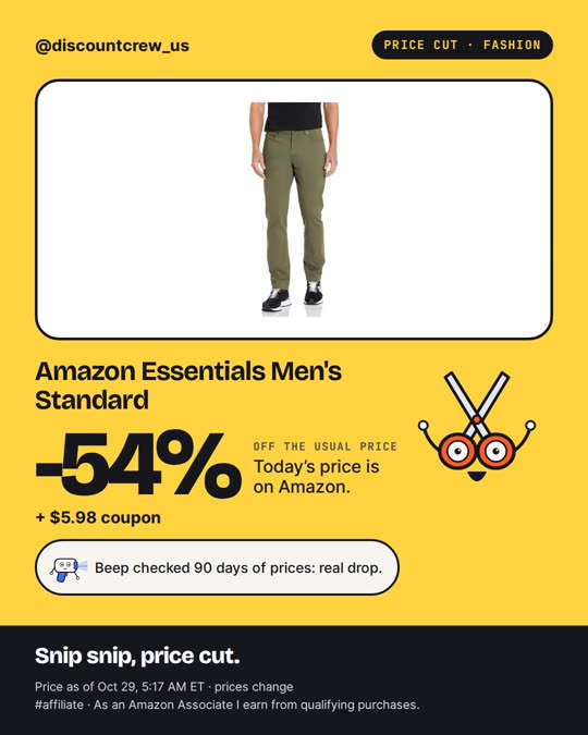 Amazon Essentials Men's Standard, expired