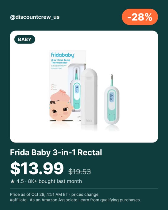 Frida Baby 3-in-1 Rectal, -28%